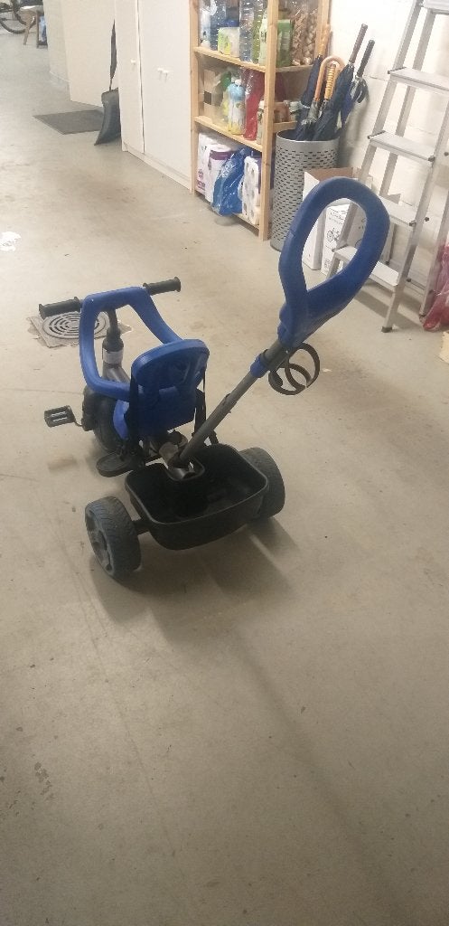 Driewieler met afneembare stuurstang, Enlèvement, Comme neuf, Tige de poussée
