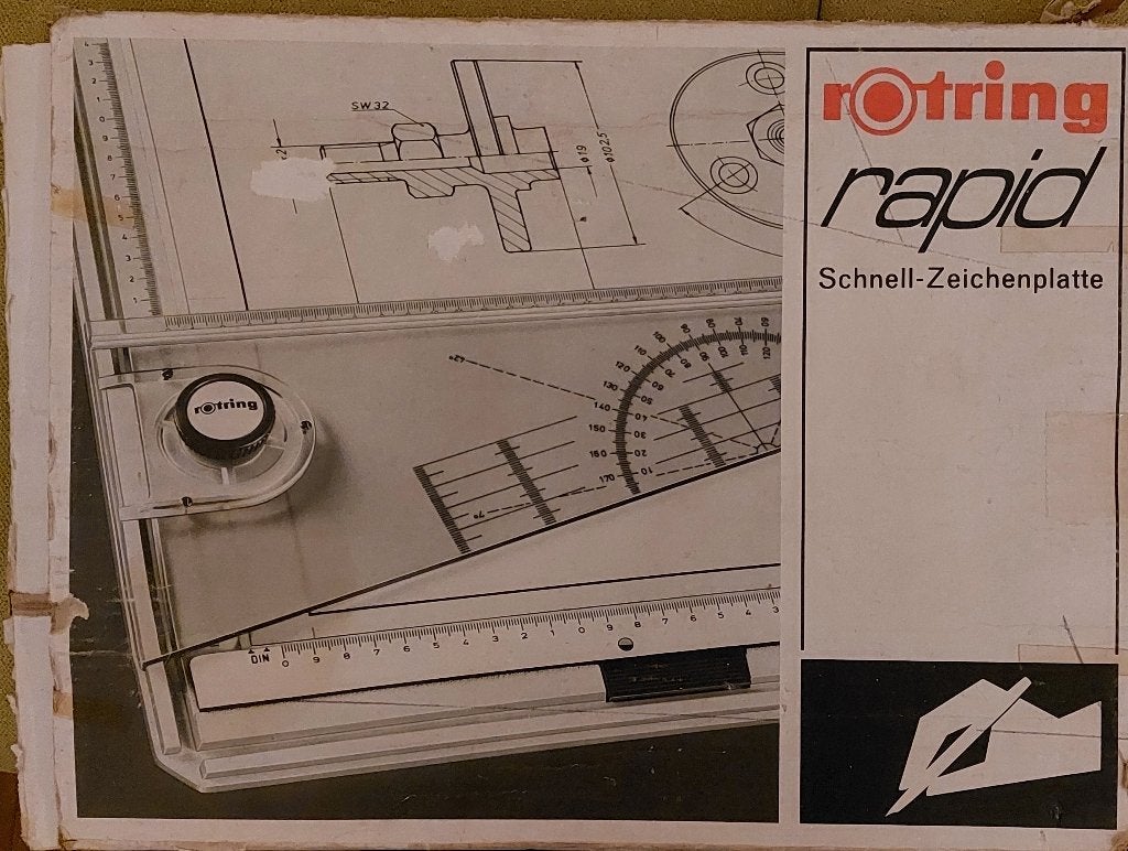 rotring planches à dessin, Enlèvement, Comme neuf