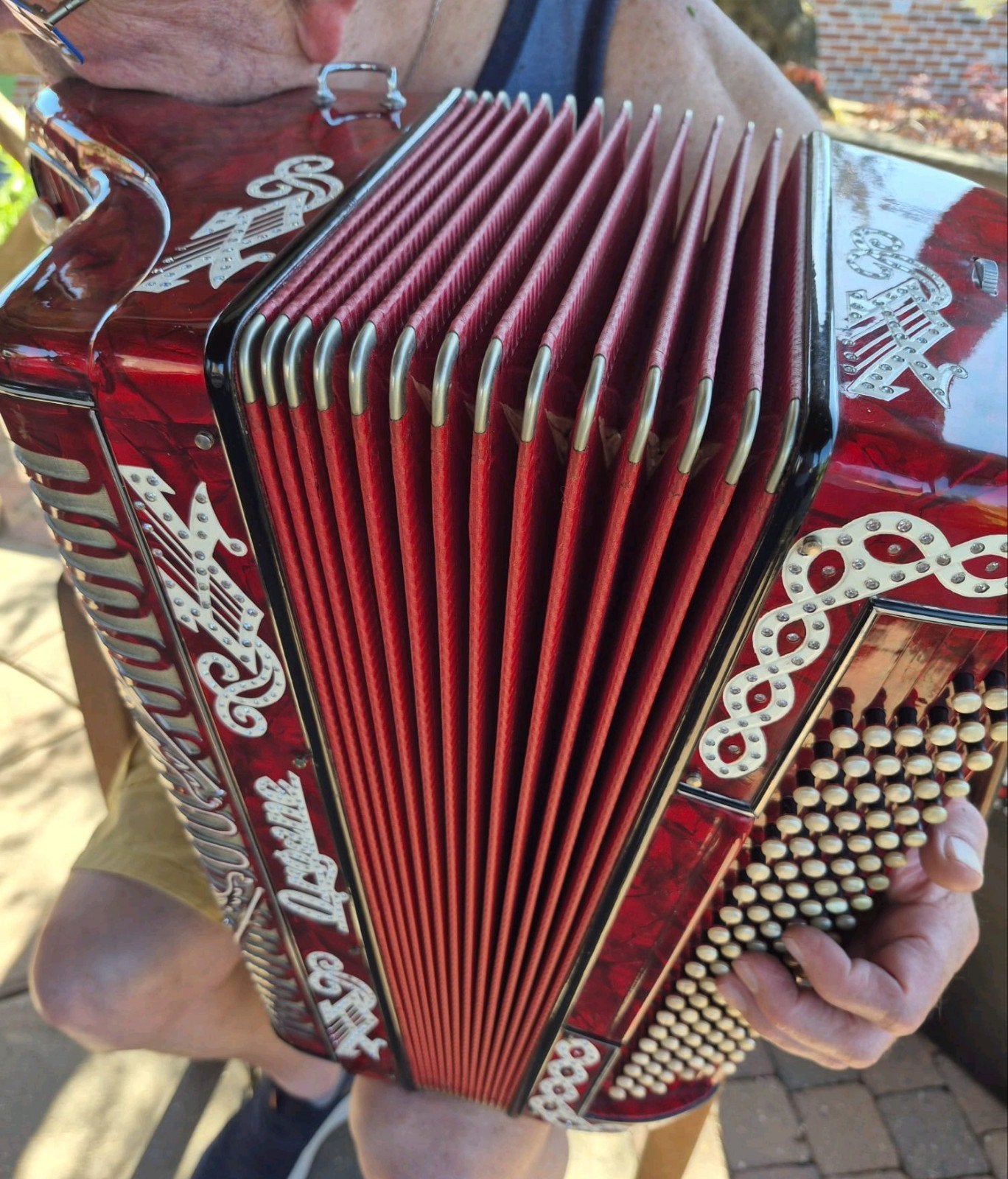 Accordeon Organe 'Special', Muziek en Instrumenten, Accordeons, Gebruikt, Toetsaccordeon, 120-bas, Overige merken, Met koffer