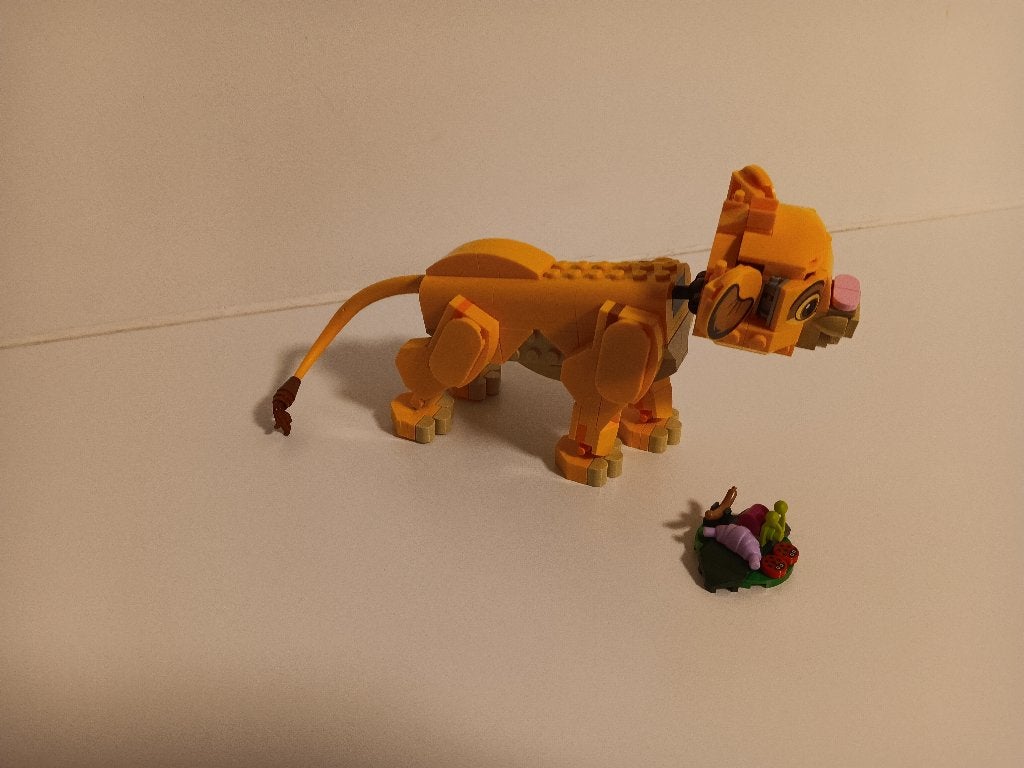 Lego Disney Simba, Ophalen, Lego, Zo goed als nieuw, Compleet