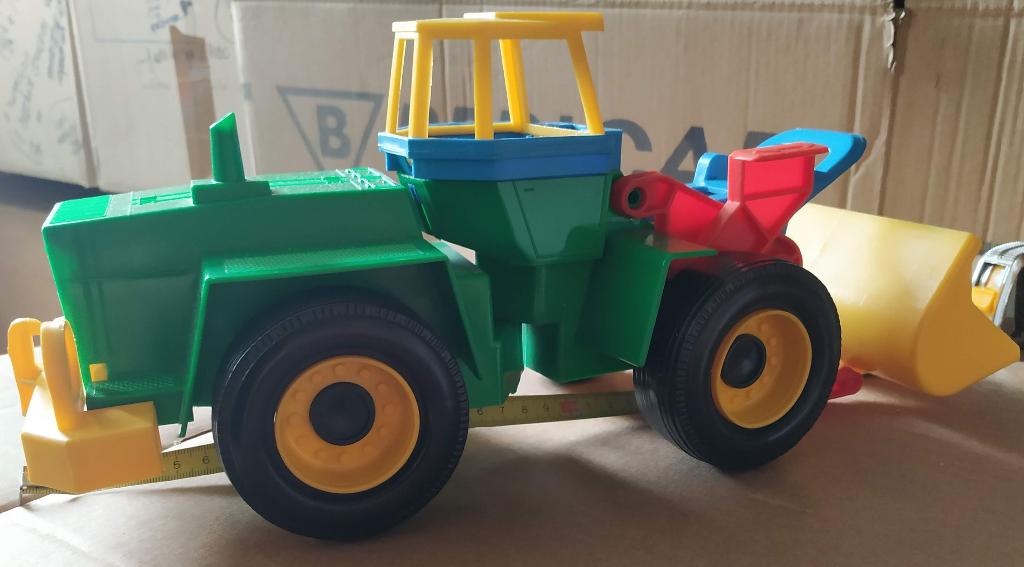 grote pvc tractor+schepper splinternieuw, Ophalen of Verzenden, Nieuw