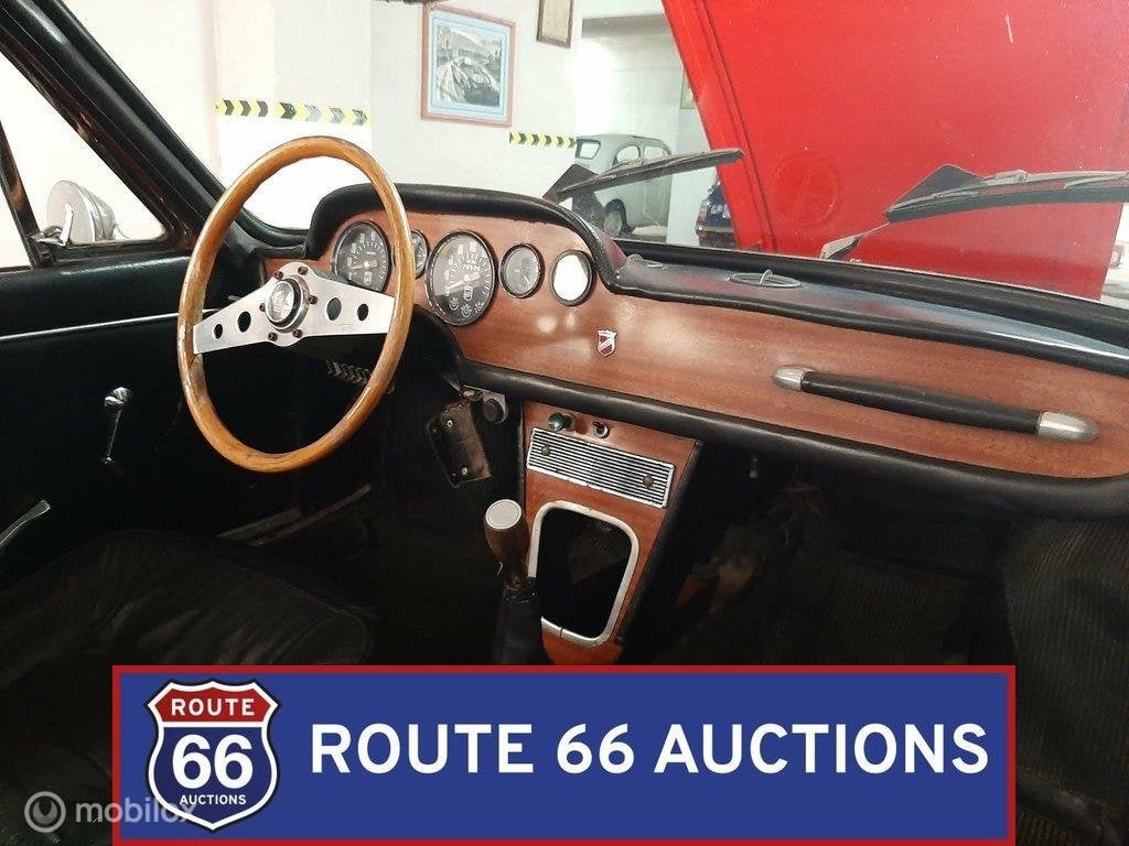 Fiat Moretti 850 Sportiva | 1969 | Route 66 Auctions, Auto's, Zwart, Bedrijf, Handgeschakeld, Overige carrosserie