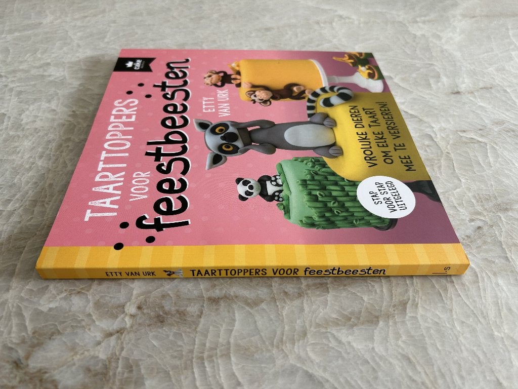 Taarttoppers voor feestbeesten, Boeken, Ophalen, Etty Van Urk, Zo goed als nieuw, Overige onderwerpen