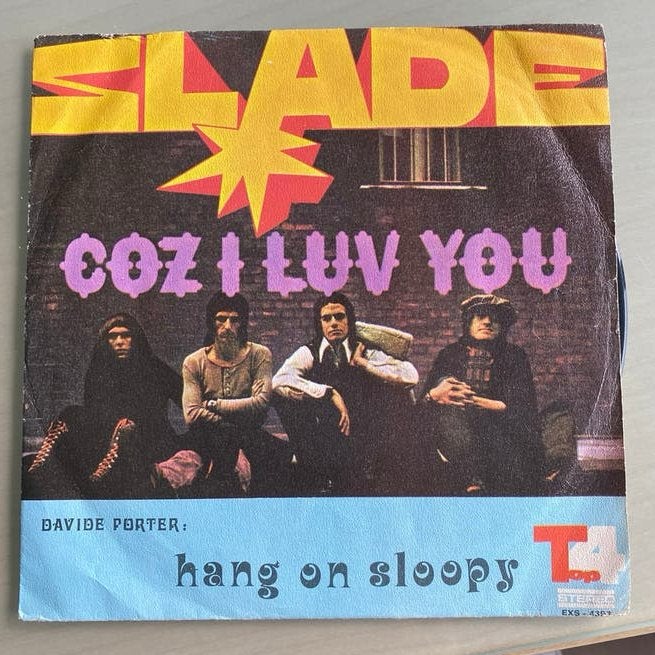 Slade cos i luv you - IRANIAN PRESSING, CD & DVD, Vinyles | Néerlandophone, Comme neuf, Enlèvement ou Envoi