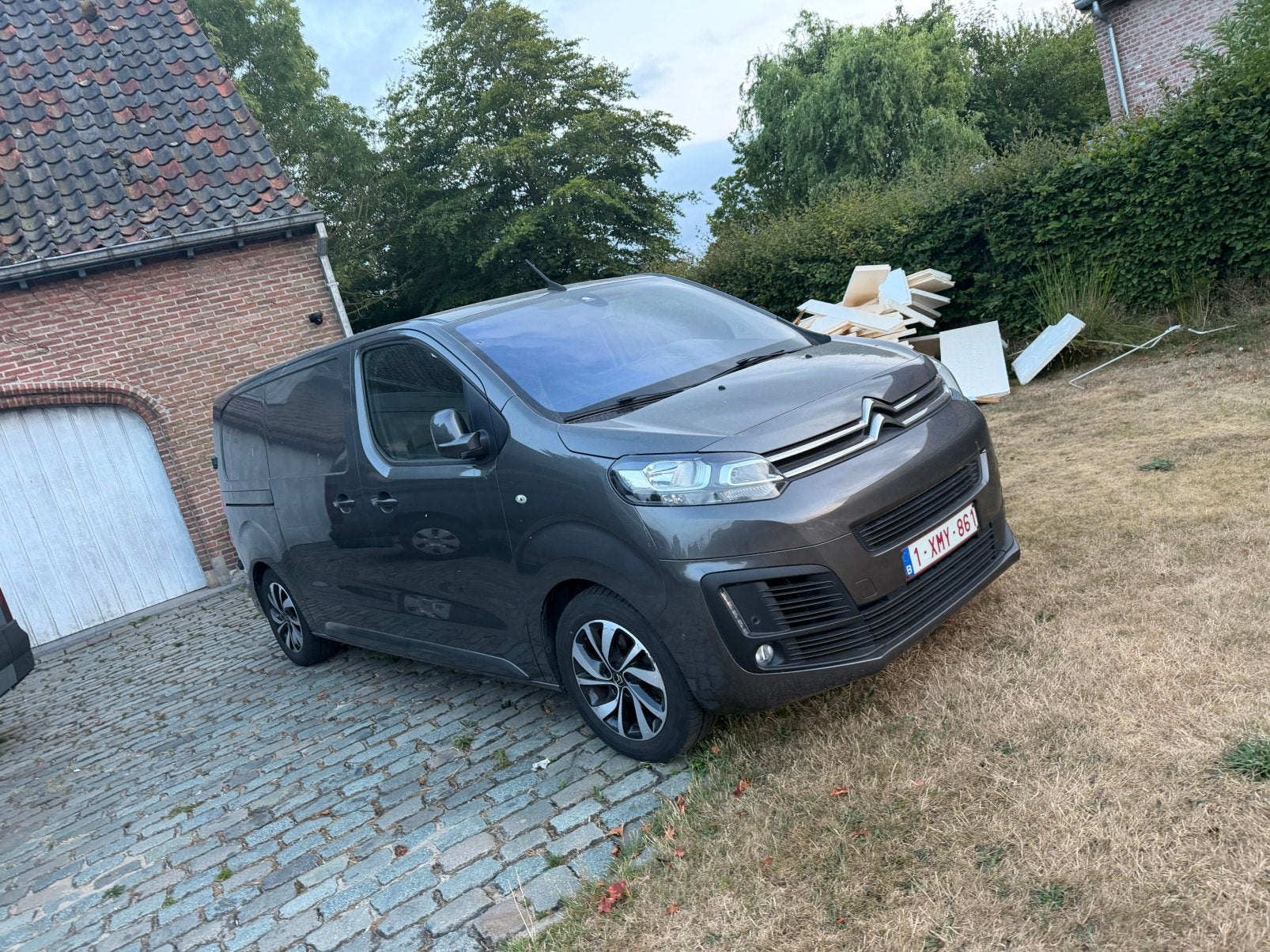 Citroen Jumpy Automaat, Autos, Camionnettes & Utilitaires, 90 kW, Argent ou Gris, Achat, Euro 6
