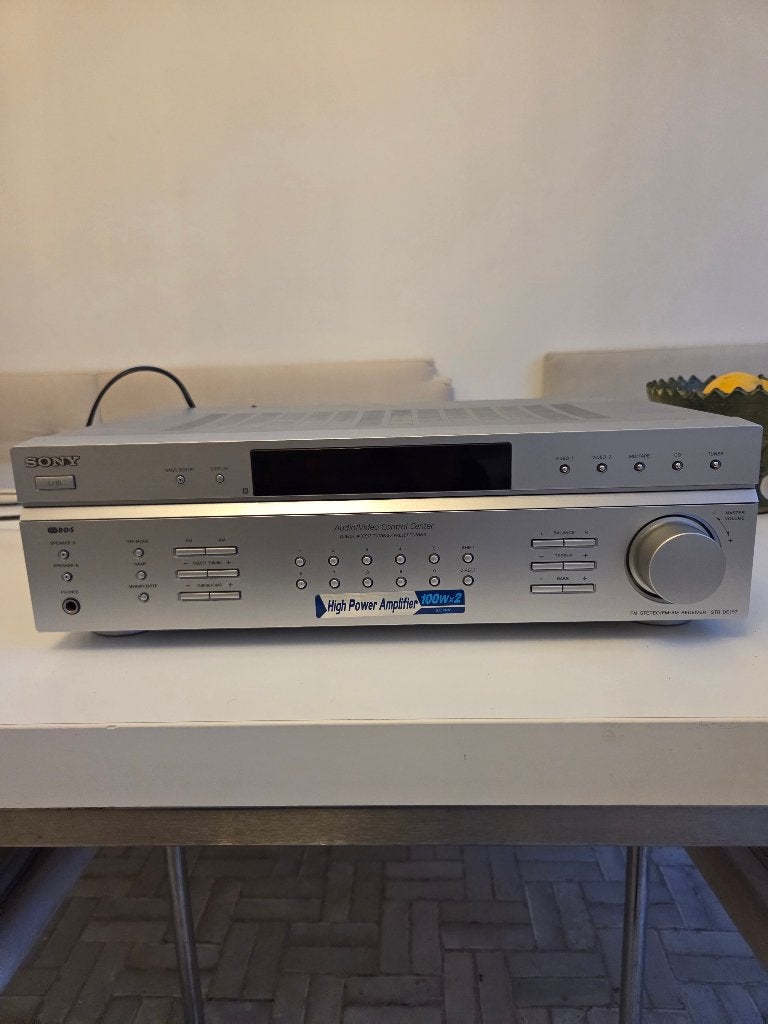 Sony STR-DE 197 ontvanger/versterker, Ophalen of Verzenden, Zo goed als nieuw, 60 tot 120 watt, Sony