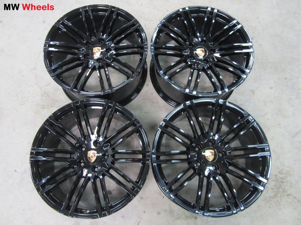 Porsche 21 inch Origineel Cayenne Turbo velgen nieuwstaat, Auto-onderdelen, Gebruikt, Velg(en), -, -