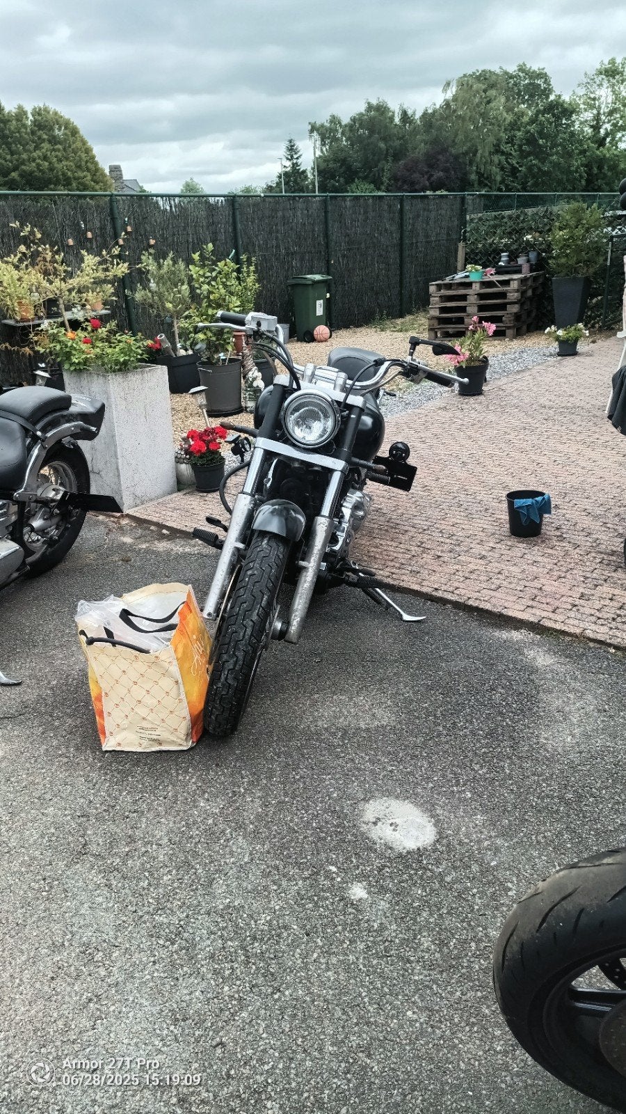 2 Yamahas 650 Dragster, Motos, Occasion, Chopper, 2 cylindres, Particulier