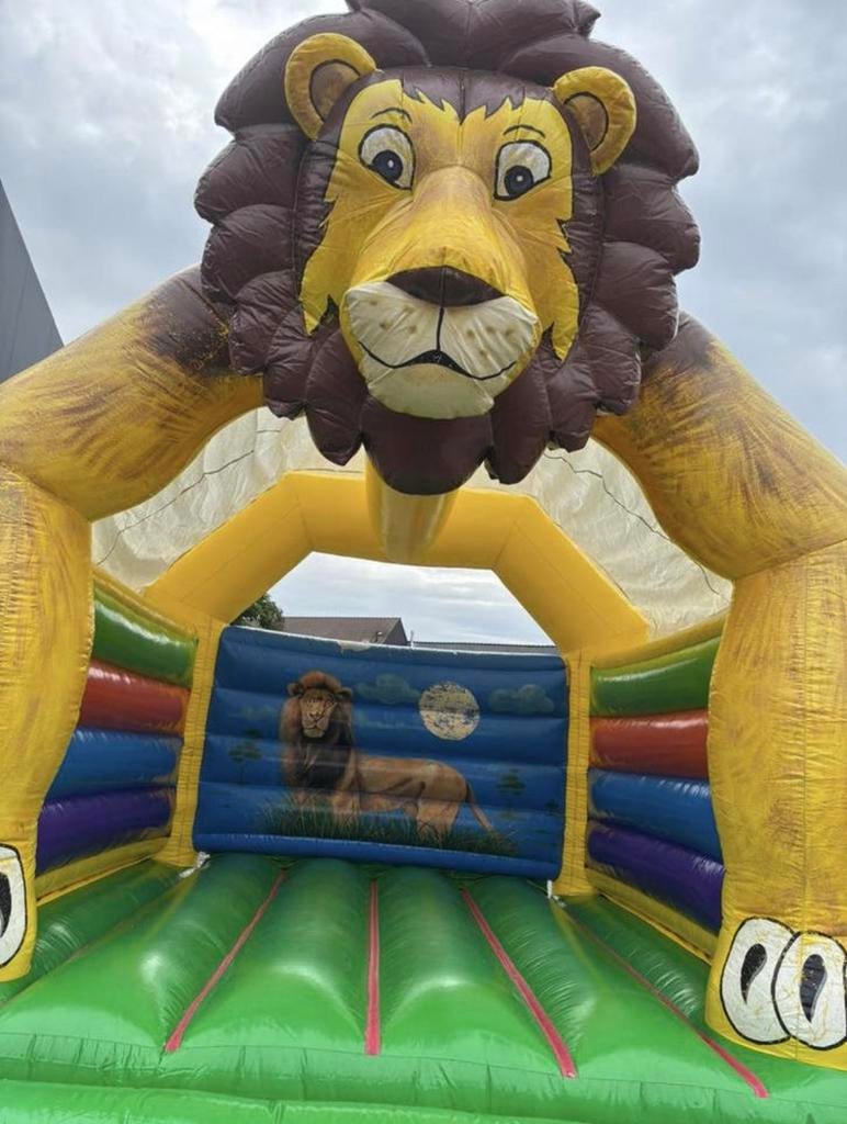 Springkussen Springkasteel, Enfants & Bébés, Jouets | Extérieur | Coussins gonflables, Enlèvement, Comme neuf