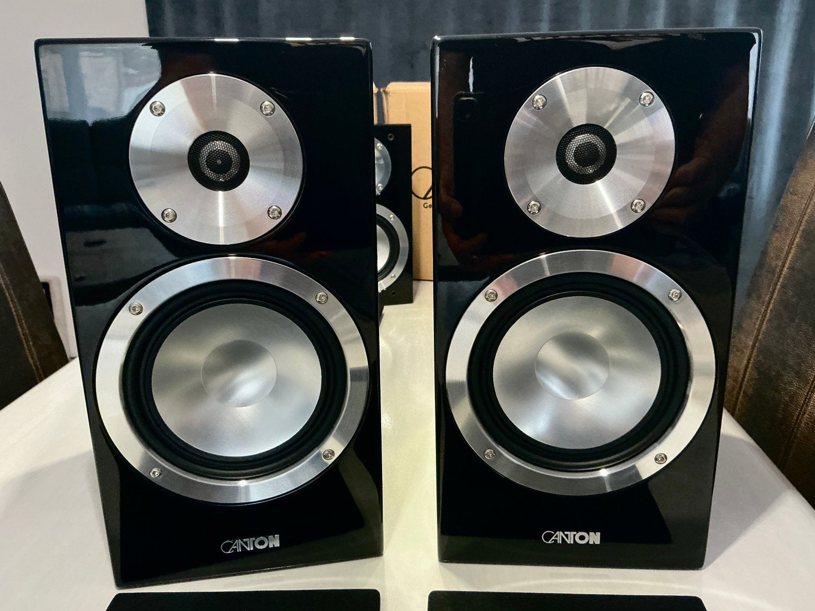 Canton Chrono SL 530.2  🔊🔊🔉, Audio, Tv en Foto, Luidsprekerboxen, Ophalen, Zo goed als nieuw, Boekenplank luidspreker