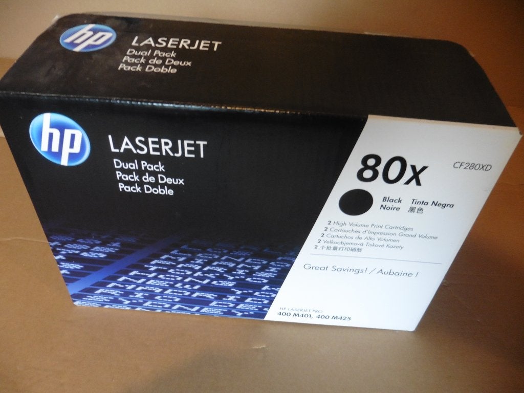 HP 80x dual pack toner, Ophalen of Verzenden, Nieuw, Toner, HP