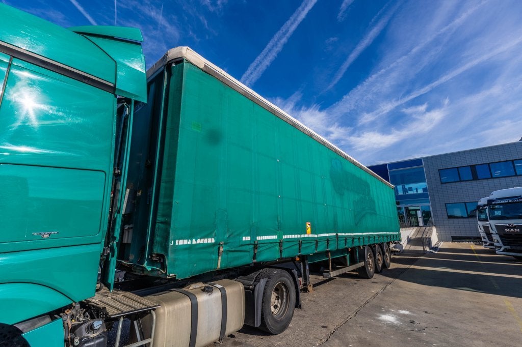 Samro ST39 + Dhollandia, Autos, Achat, Entreprise, Autres carburants, Remorques et Semi-remorques