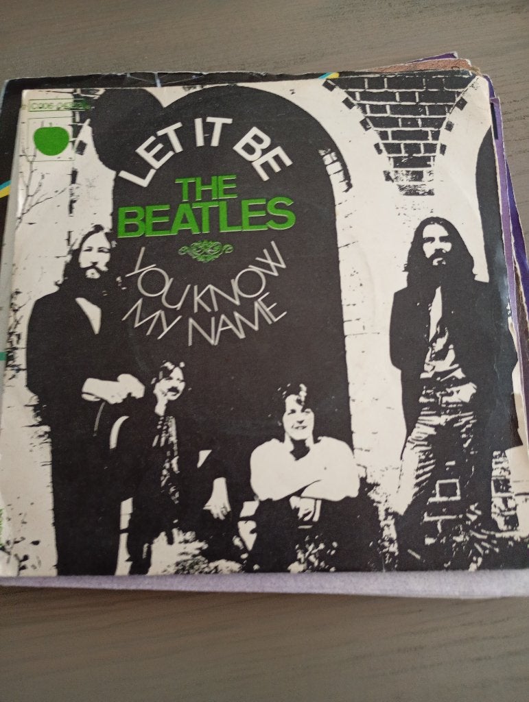 The Beatles - Let it be, Gebruikt, Verzenden, 7 inch, Fotohoes