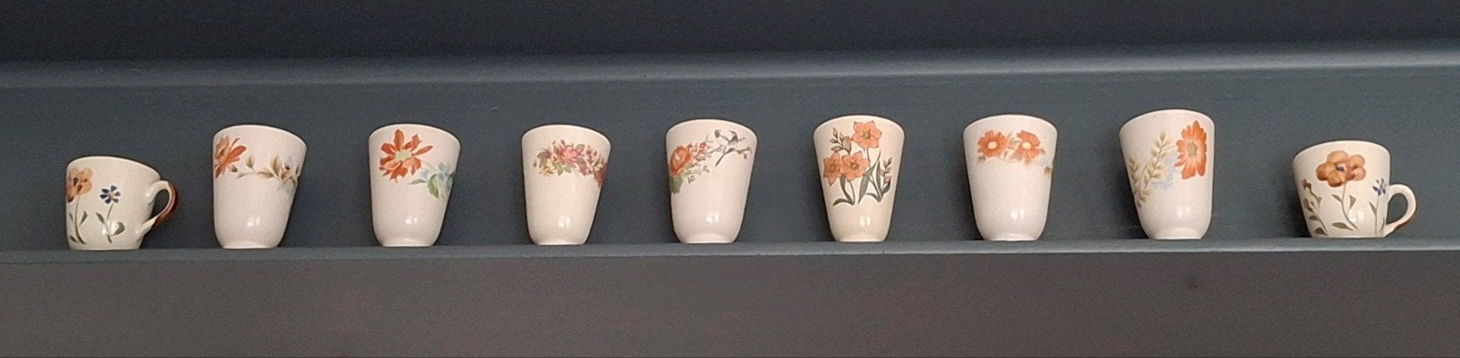 vaisselle vintage voire antique en céramique, Enlèvement ou Envoi
