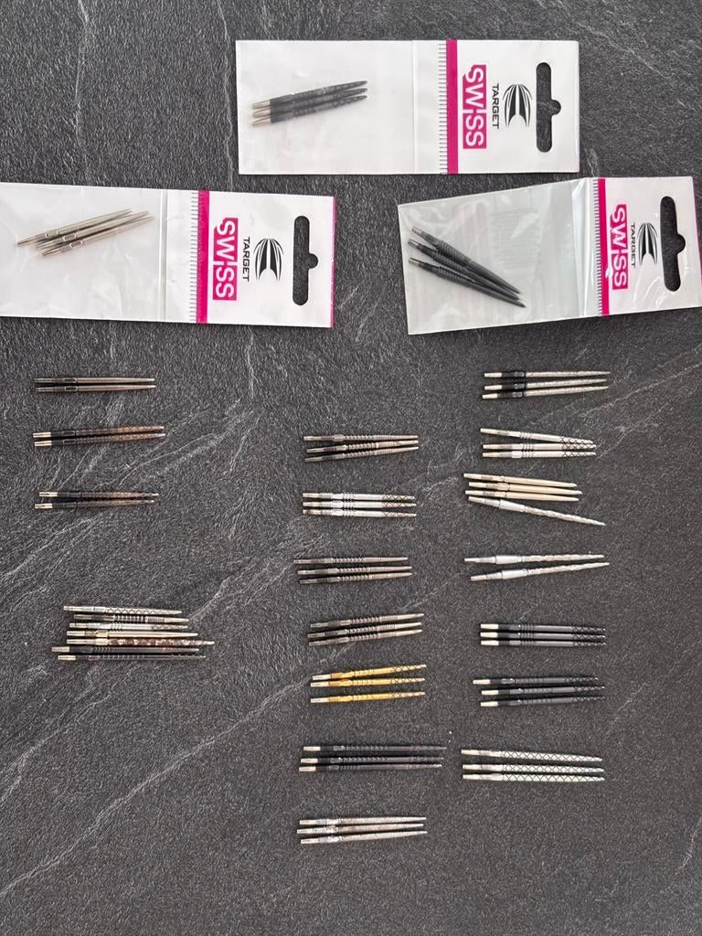 Assortiment Target swiss points, Ophalen, Zo goed als nieuw