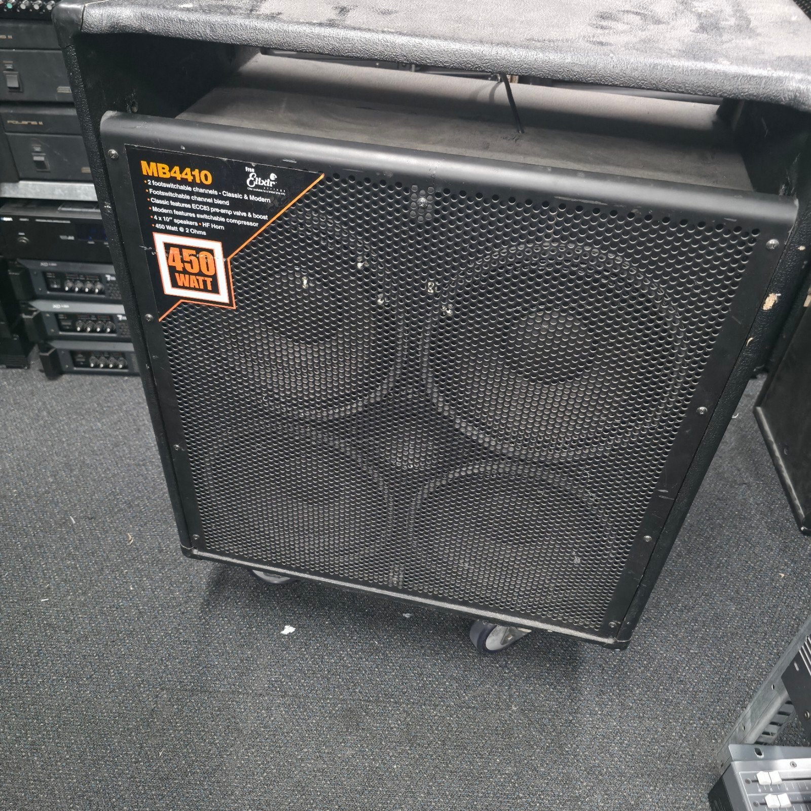 Haut-parleur de basse 4 x 10 pouces MARSHALL MB4410, TV, Hi-fi & Vidéo, Enceintes, Enlèvement