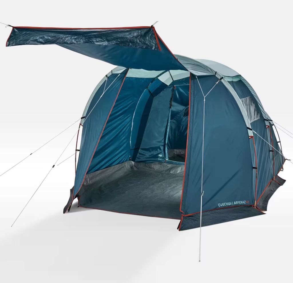 Tent 4 personen, Caravanes & Camping, Tentes, Enlèvement, Comme neuf