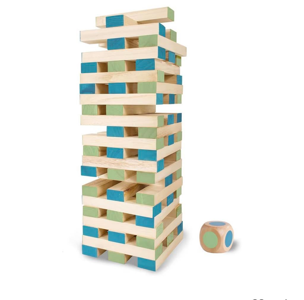 B S Toys-Haute Tour Construction bois avec 60 Blocs-Jenga, Enlèvement, Utilisé, Autres marques