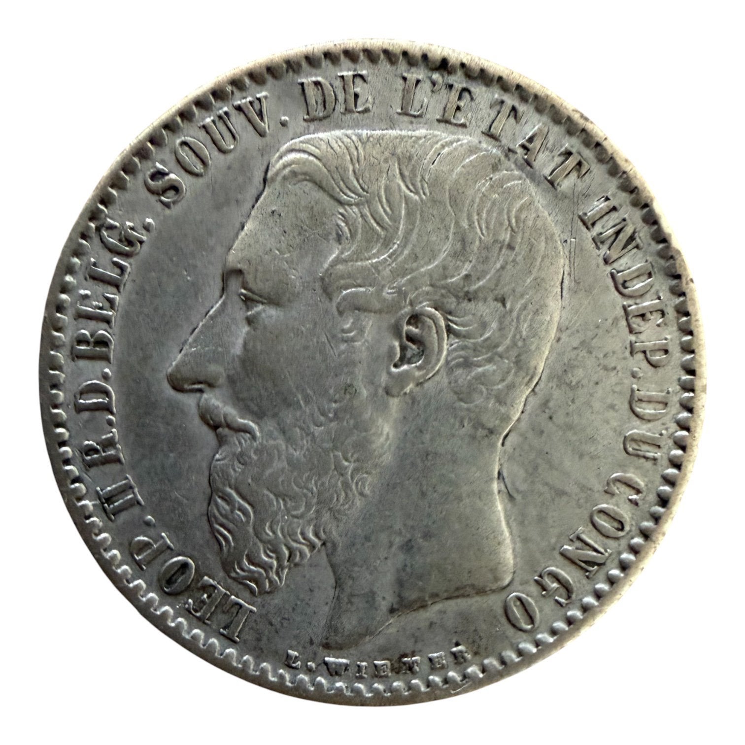 Vrijstaat Congo 1 Franc 1887, Ophalen