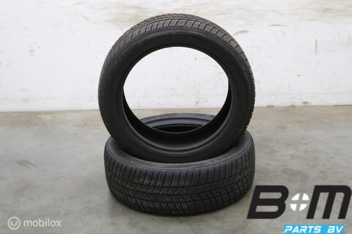 2 x 2155018 92V Barum Polaris 5 met 5.5mm 215 50 18, 18 inch, Winterbanden, Band(en), Personenwagen
