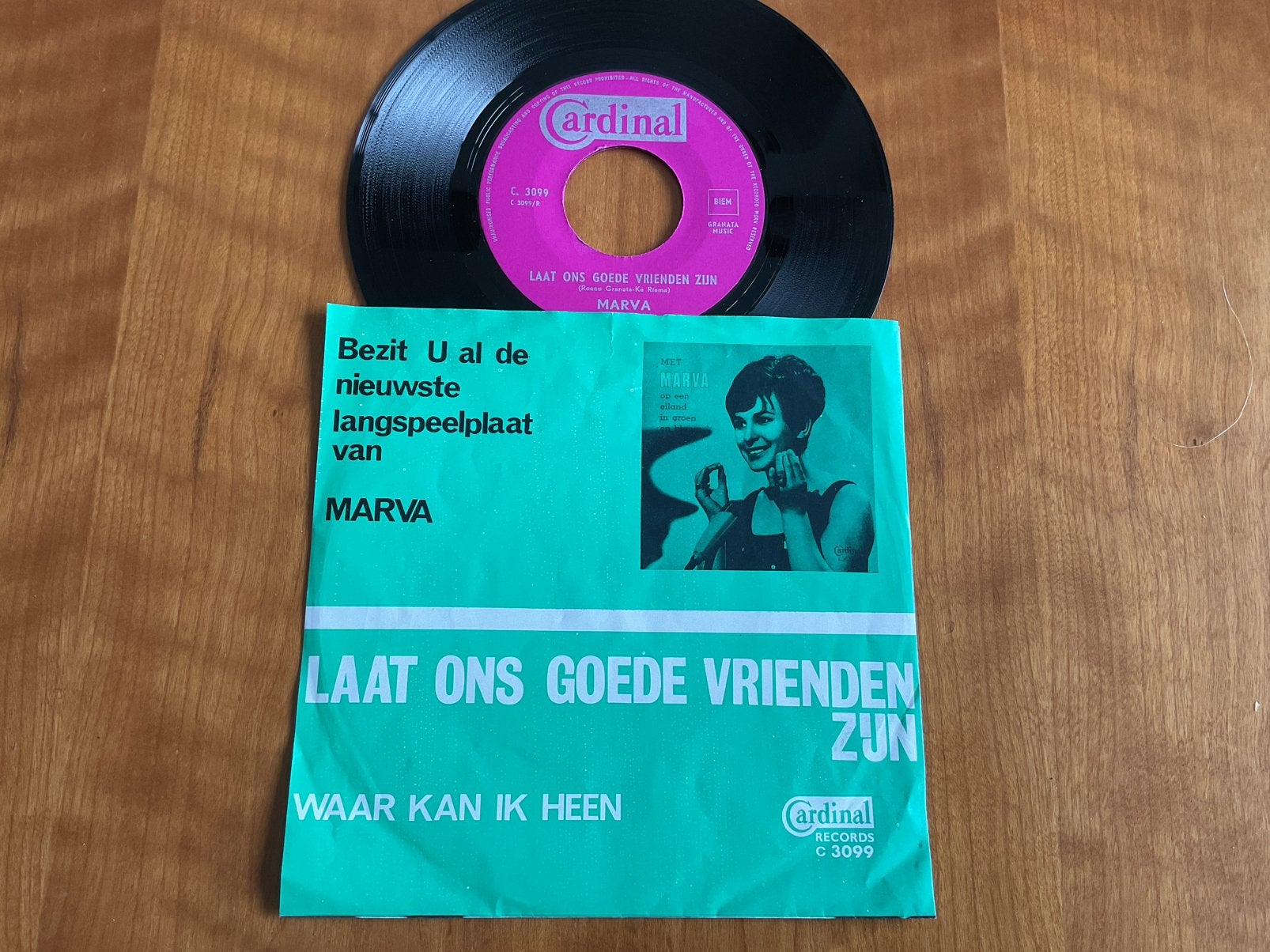 Marva - Laat Ons Goede vrienden zijn, CD & DVD, Vinyles | Néerlandophone, Enlèvement ou Envoi, Utilisé