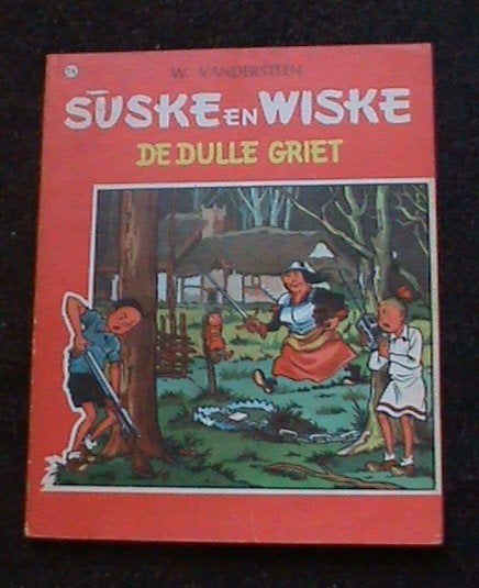 Suske en Wiske De dulle griet 1e druk matte versie 1967, Une BD, Enlèvement ou Envoi, Utilisé