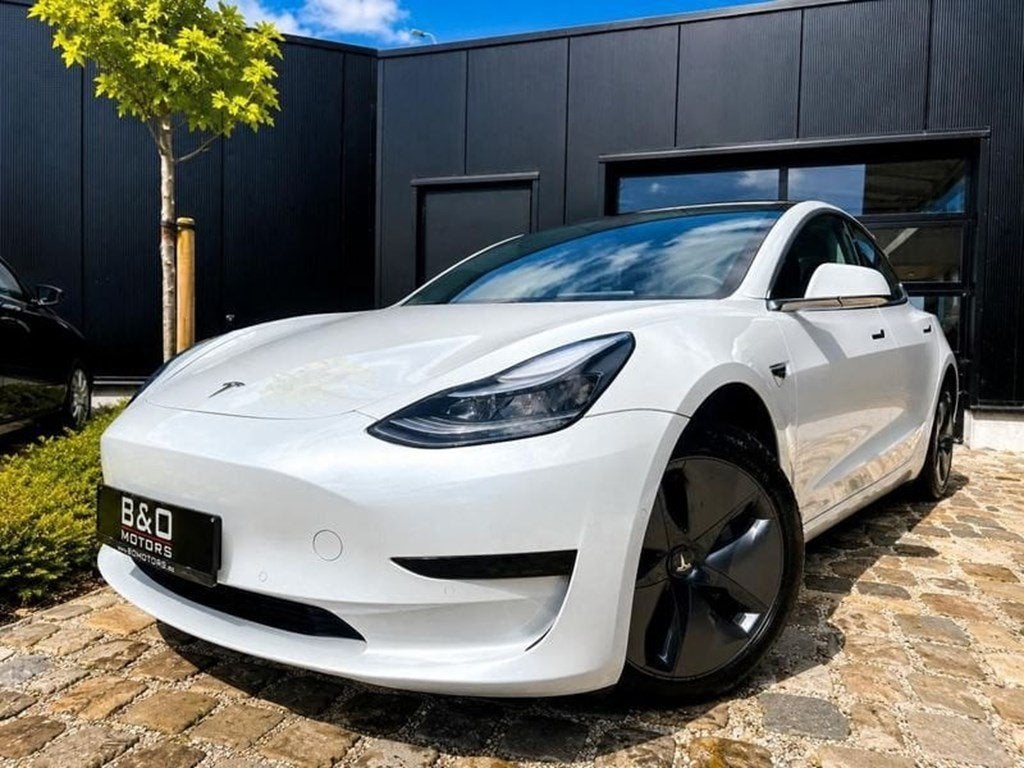 Tesla Model 3 Standard Plus RWD  TREKHAAK,18.925 +BTW, Achat, Entreprise, Noir, Automatique