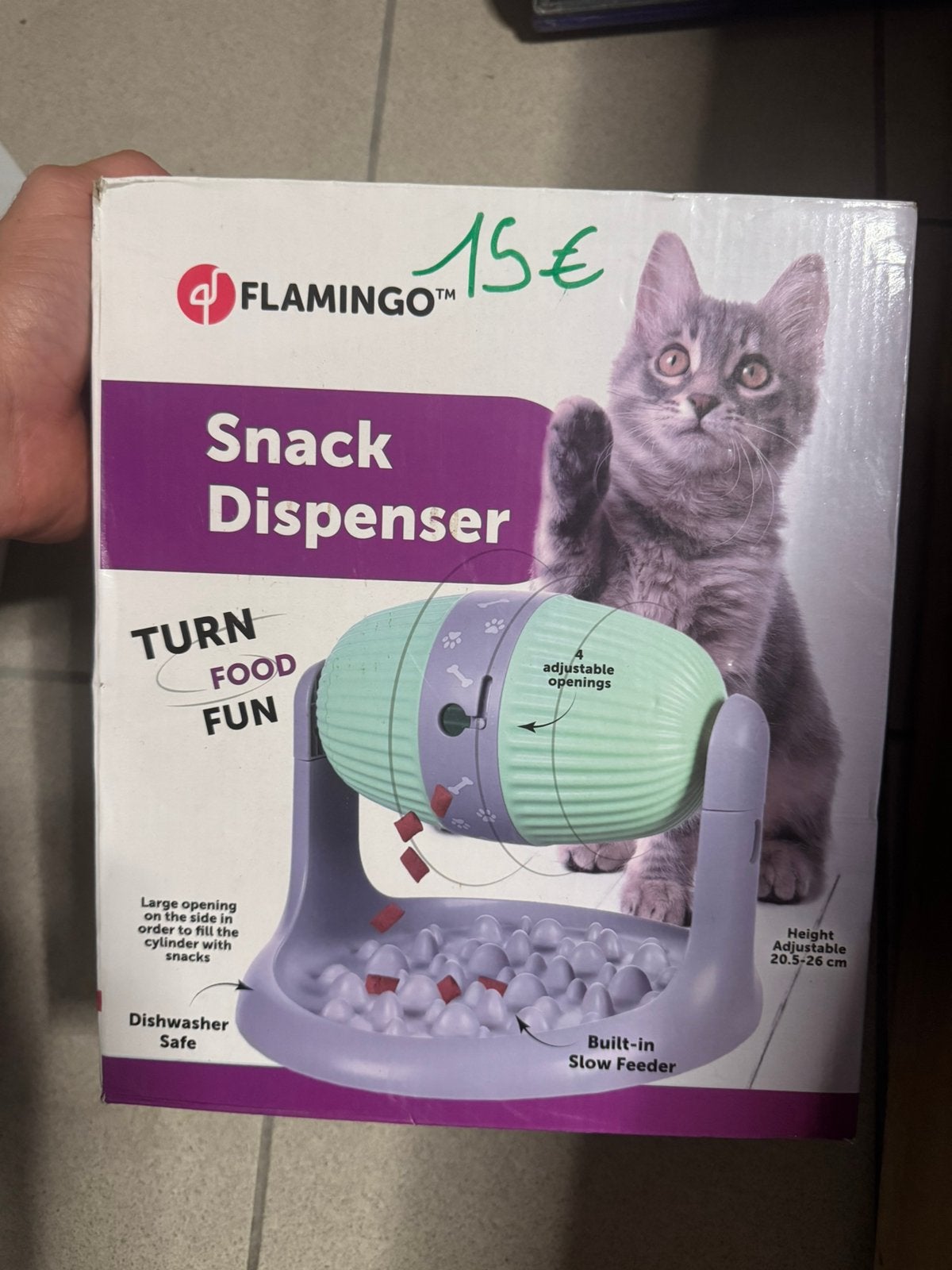 Snack dispenser groot, voor hond of kat ( nieuw), Dieren en Toebehoren, Ophalen of Verzenden, Nieuw