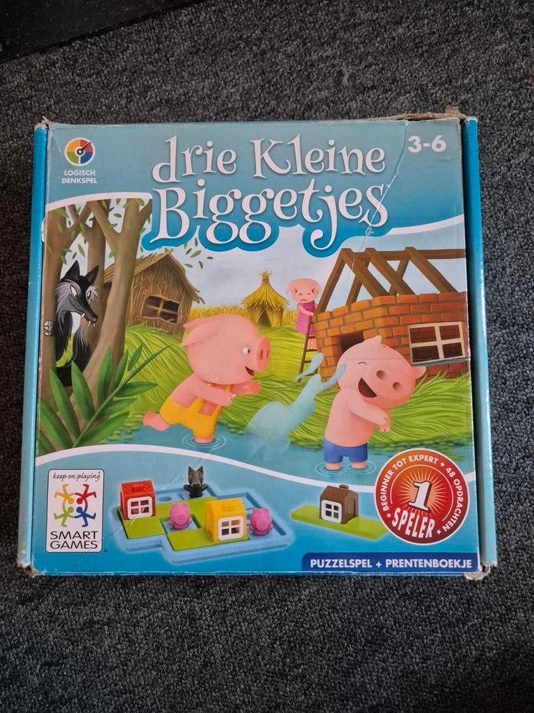SMART GAME Drie kleine biggetjes, Hobby en Vrije tijd, Ophalen