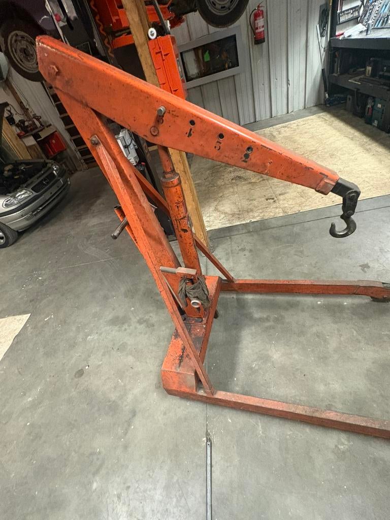 Motor giraf, Ophalen, Gebruikt