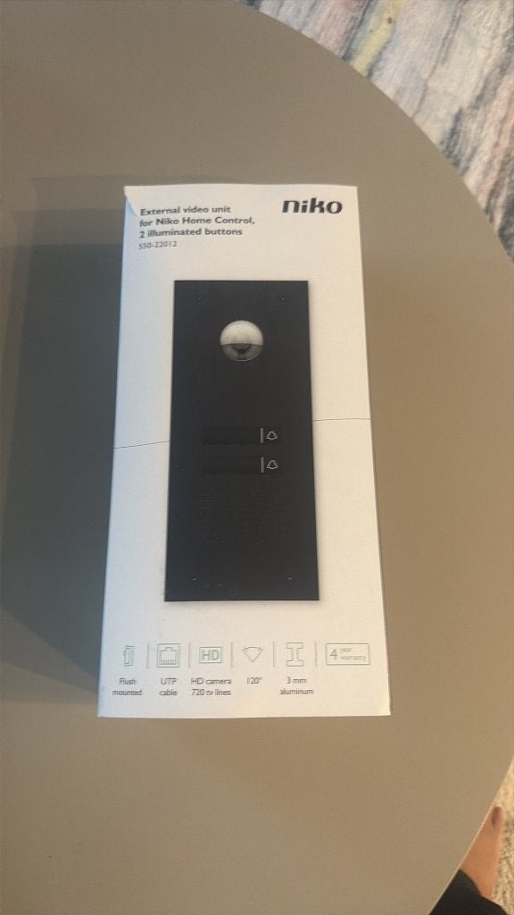 NIKO HOME CONTROL VIDEO, 2 BPS, Ophalen, Nieuw, Overige merken, Overige typen