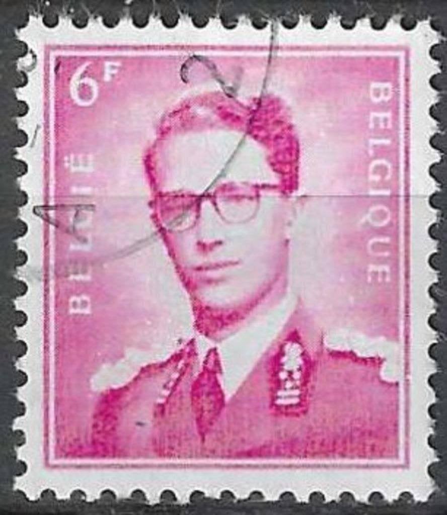 Belgique 1958/1962 - Yvert/OBP 1069 - Roi Baudouin - 6 (ST), Timbres & Monnaies, Envoi, Affranchi, Oblitéré, Maison royale