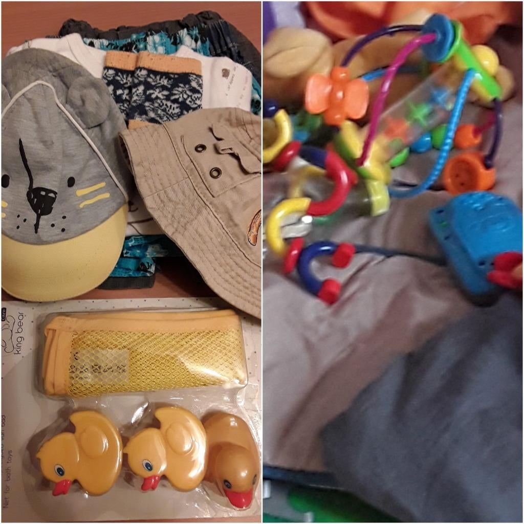 Lot de vêtements et jeux bébé 3/6 mois, Enfants & Bébés, Vêtements de bébé | Taille 62, Enlèvement ou Envoi, Comme neuf, Garçon