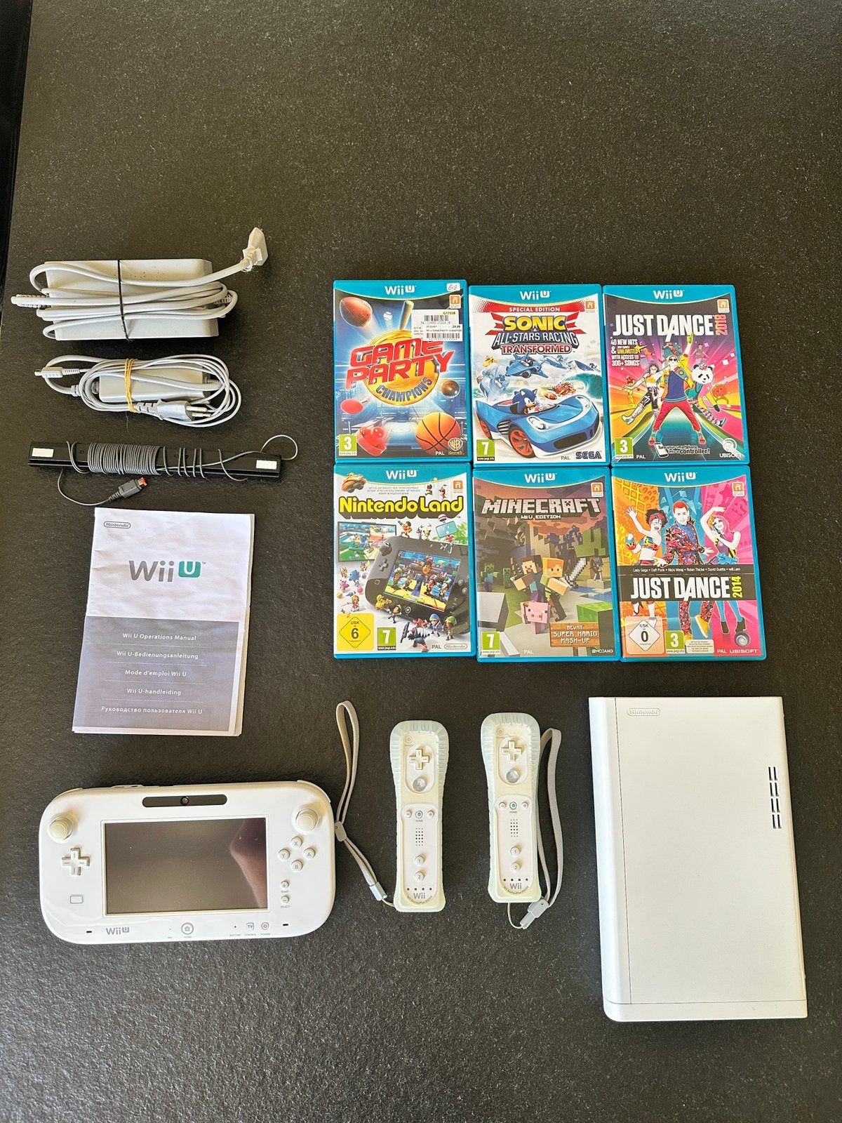 Nintendo WiiU, Enlèvement, Comme neuf