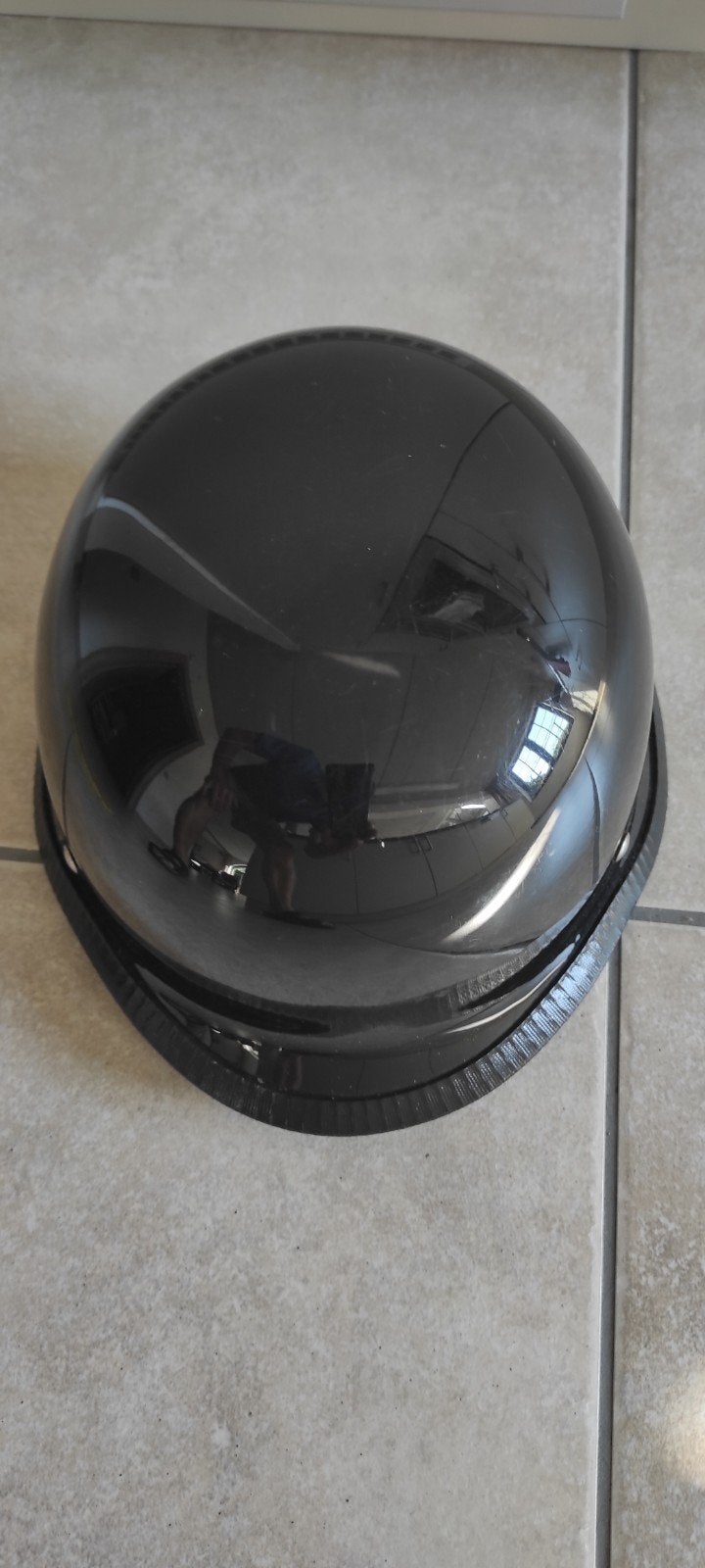 Pothelm/Duitse helm model maat L
(= 57-58 cm) ,als nieuw., Fietsen en Brommers, Ophalen of Verzenden