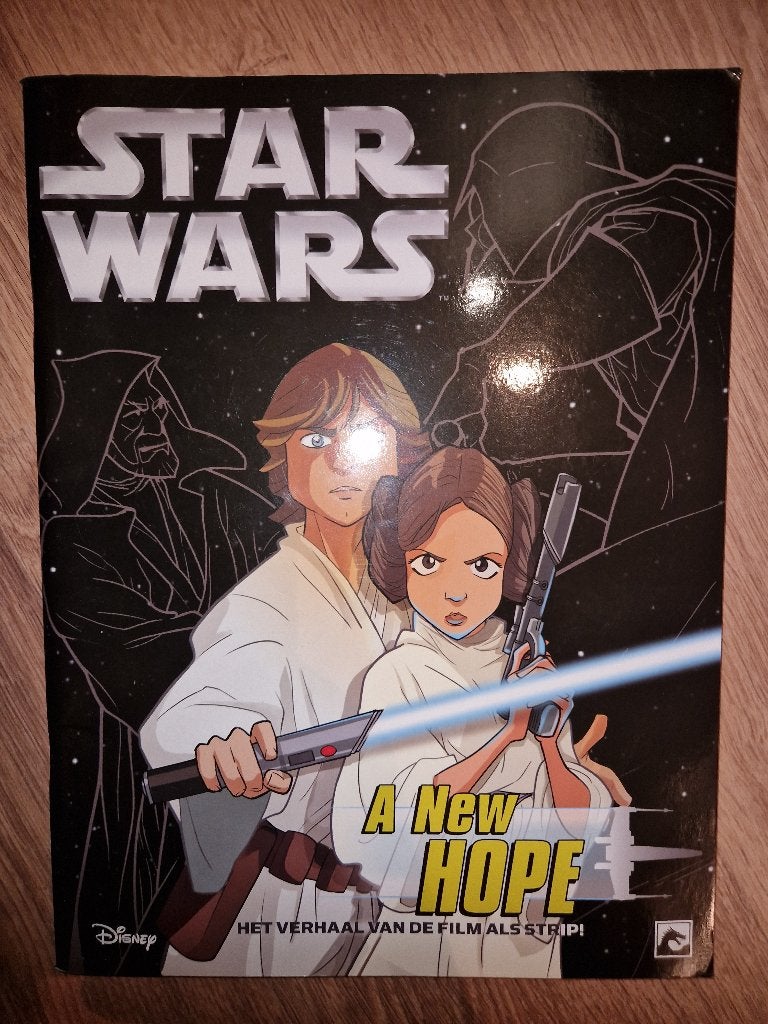 Strip van Star Wars a new hope, Boeken, Eén stripboek, Ophalen of Verzenden, Gelezen, Walt Disney studio
