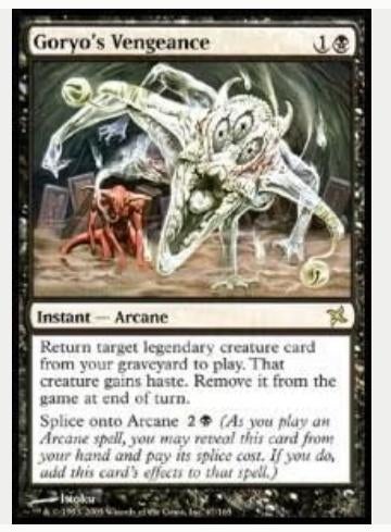 Goryo's Vengeance - BOK - MTG - NM, Ophalen of Verzenden