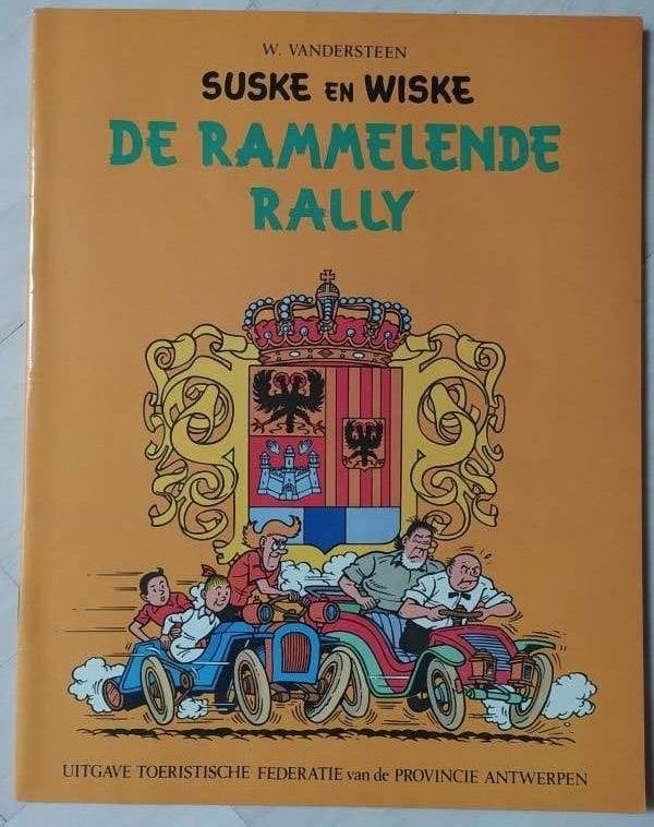 Suske en Wiske - De rammelende rally ( 1973 ), Enlèvement ou Envoi