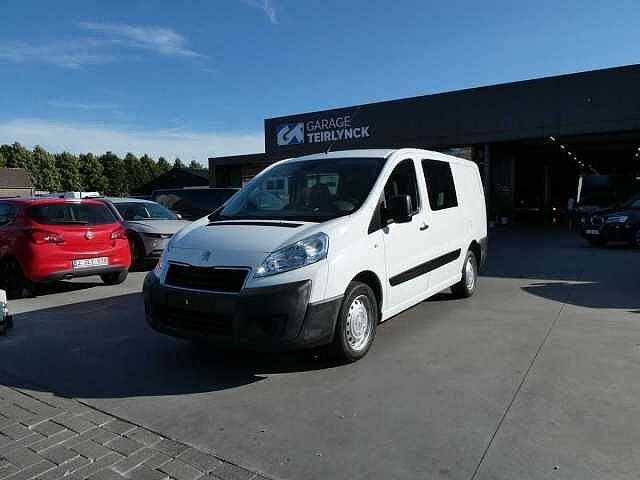 Fiat Ducato L2 Dubbele Cabine 6pl 2.0 HDi 128pk '13 84000km, 94 kW, Wit, Bedrijf, Euro 5