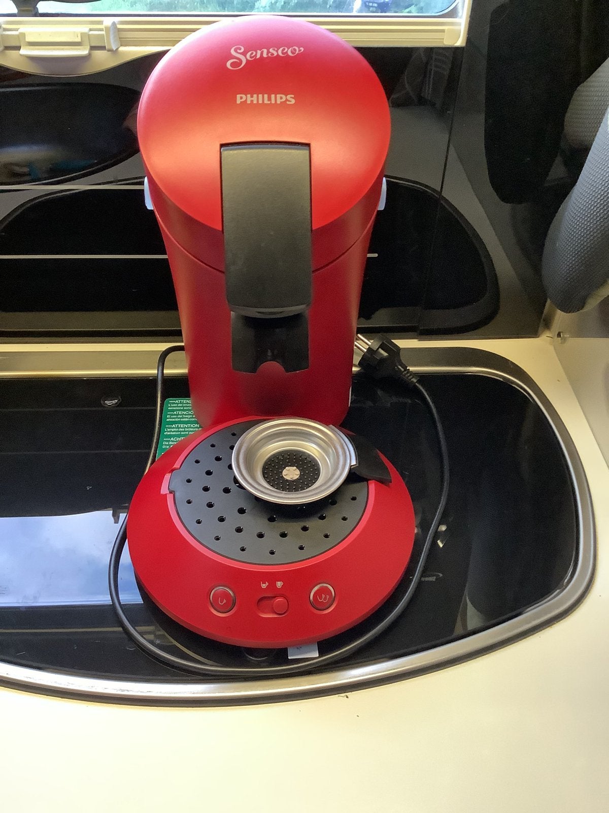 Senseo campeo 700 w voor camper, Enlèvement, Comme neuf