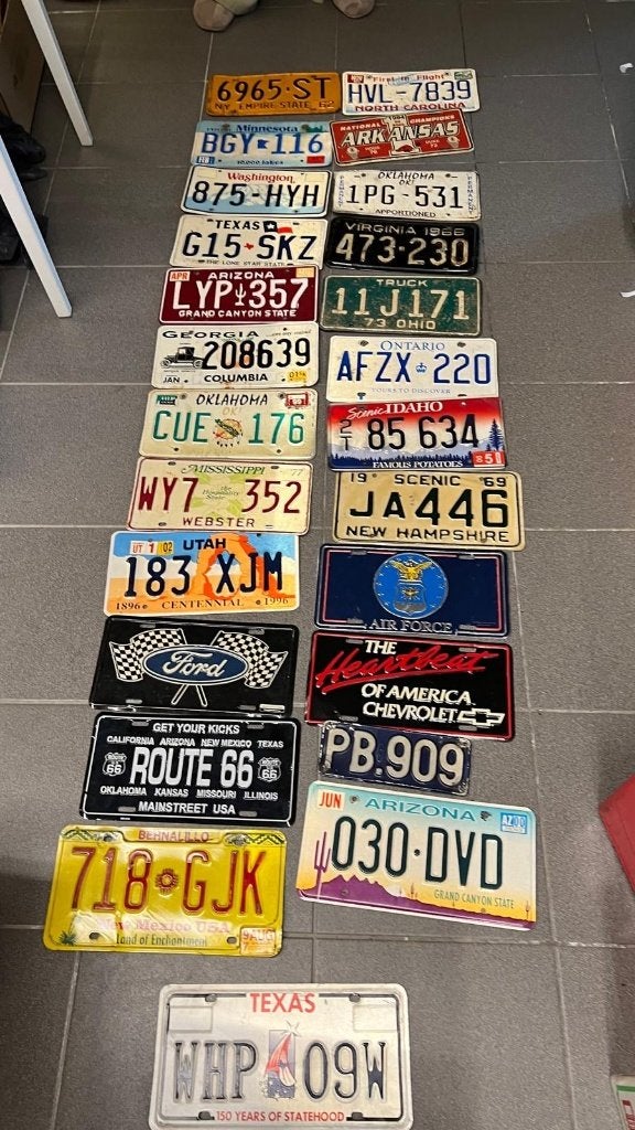 usa nummerplaten, Ophalen, Zo goed als nieuw, Auto's