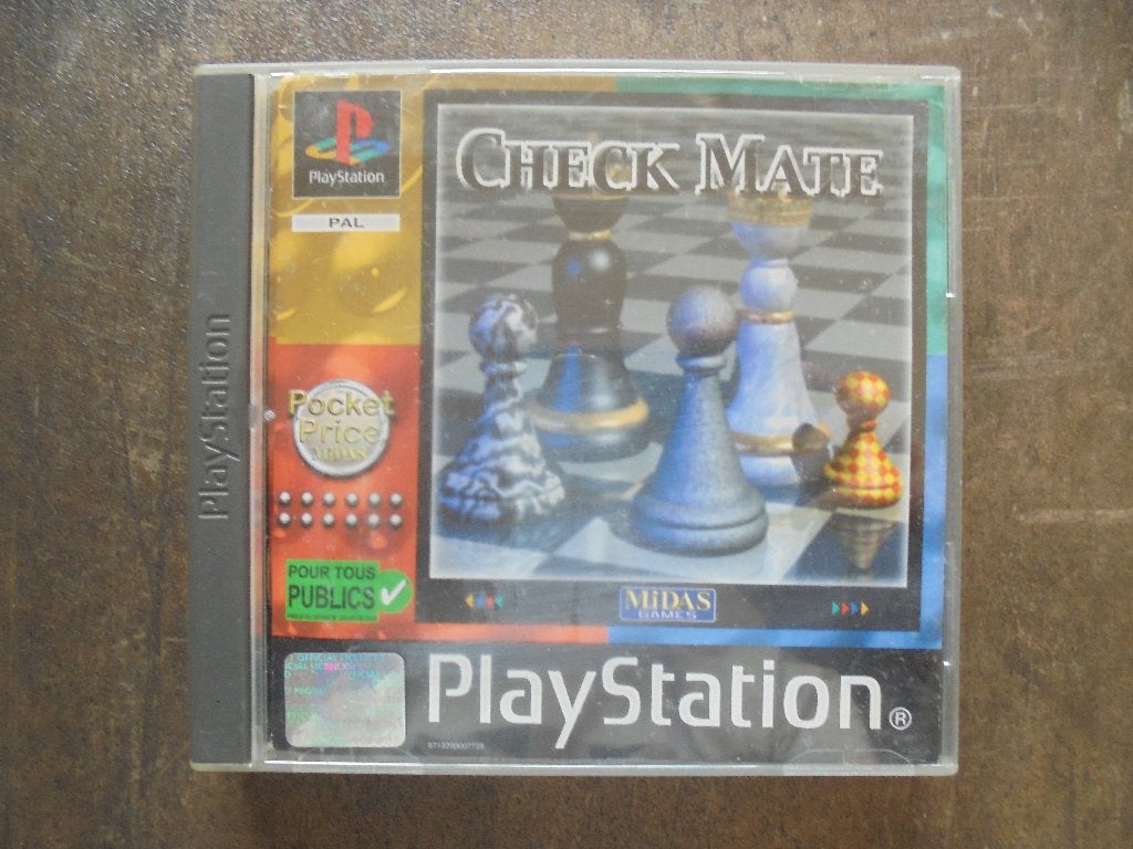 Checkmate voor PS1 (zie foto's), Games en Spelcomputers, Games | Sony PlayStation 1, Gebruikt, 1 speler, Ophalen of Verzenden