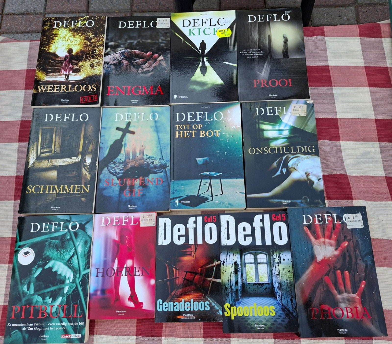 Lot Deflo boeken, Boeken, Ophalen, Gelezen, Deflo
