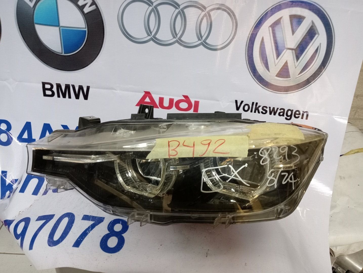 BMW 3 Serie F30 F31 koplamp LCI Voll LED links 849247301, Gebruikt, -, -, Ophalen of Verzenden