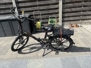 e- bike plooifiets lacros scamper S400XL te koop, Enlèvement, Utilisé, Frein à disque, Autres marques