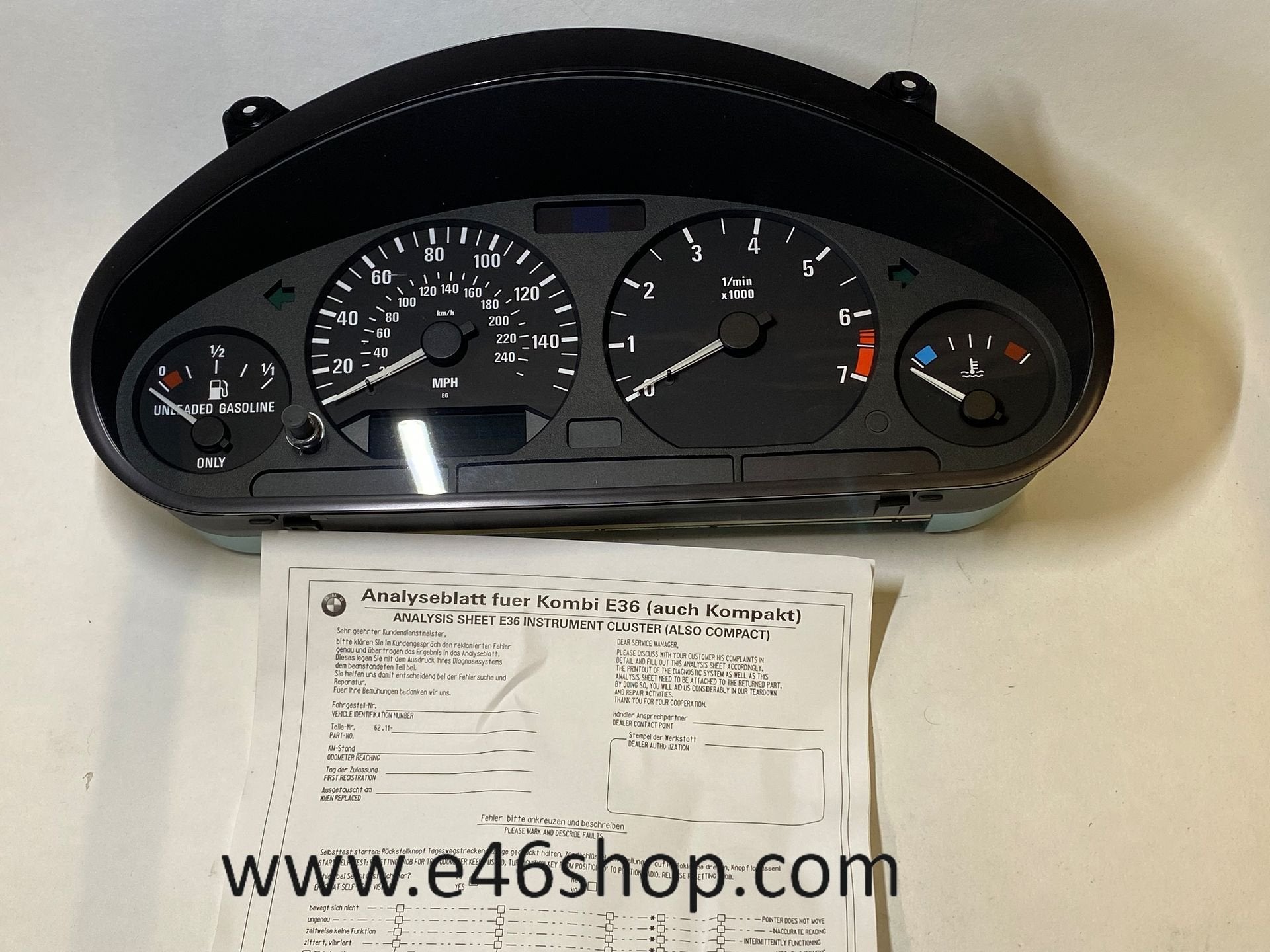 TELLERBAK ZONDER CODE BMW Z3 1.9 USA OE 62118371581, Auto-onderdelen, -, -, Nieuw, Ophalen of Verzenden