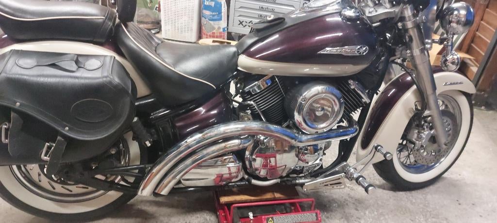 Uitlaat HIGHWAY HAWK Dragstar 1100, Motoren, Particulier, 2 cilinders, Chopper