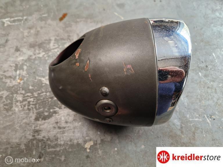 Kreidler Druppelkoplamp model 1968-1975 nette staat, Fietsen en Brommers, Gebruikt, Kreidler, Ophalen of Verzenden, Kreidler