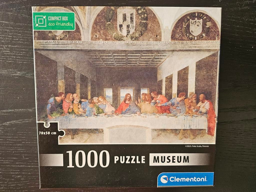 Puzzel 1000 stukjes Clementoni museum collectie, volledig., Ophalen of Verzenden