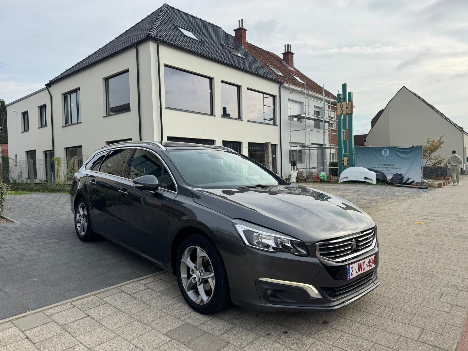Peugeot 508 sw 1.6HDi Pano Navi Euro6B AUTOMATIQUE, Argent ou Gris, Achat, Ordinateur de bord, Euro 6
